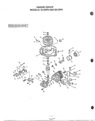 Engine group