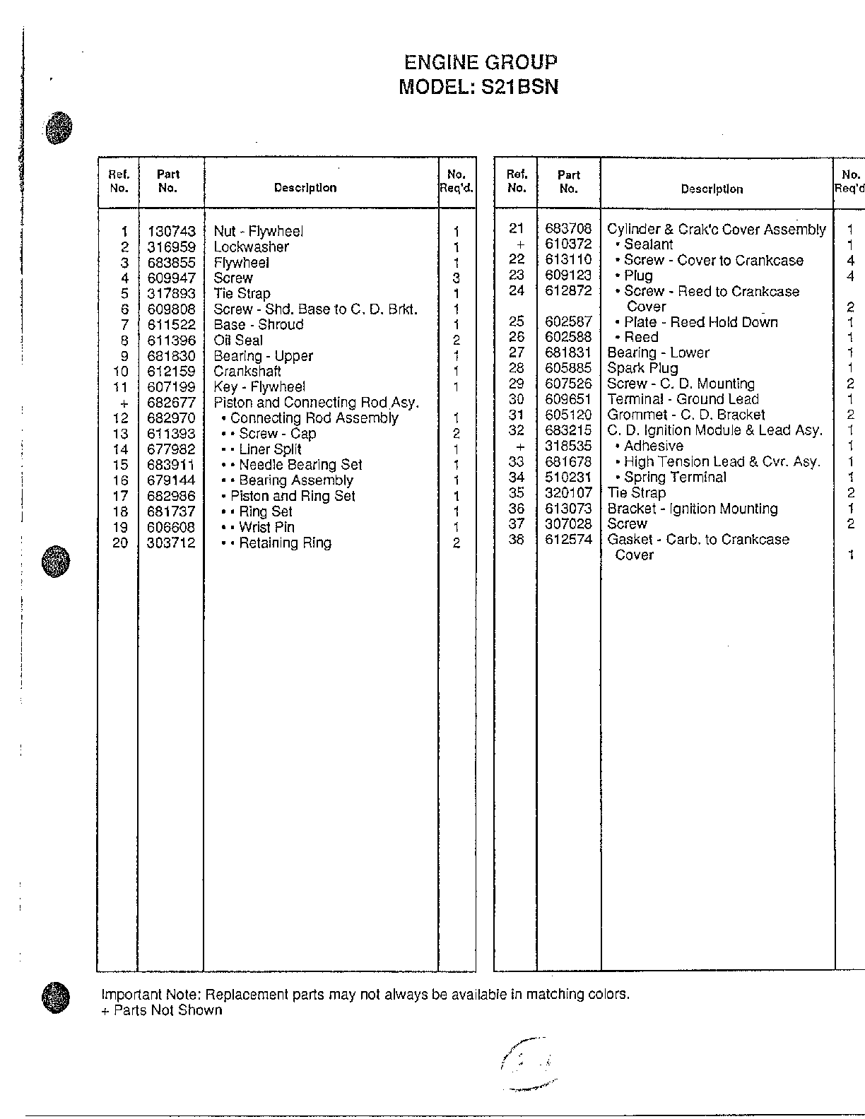Refer to image for details page 4
