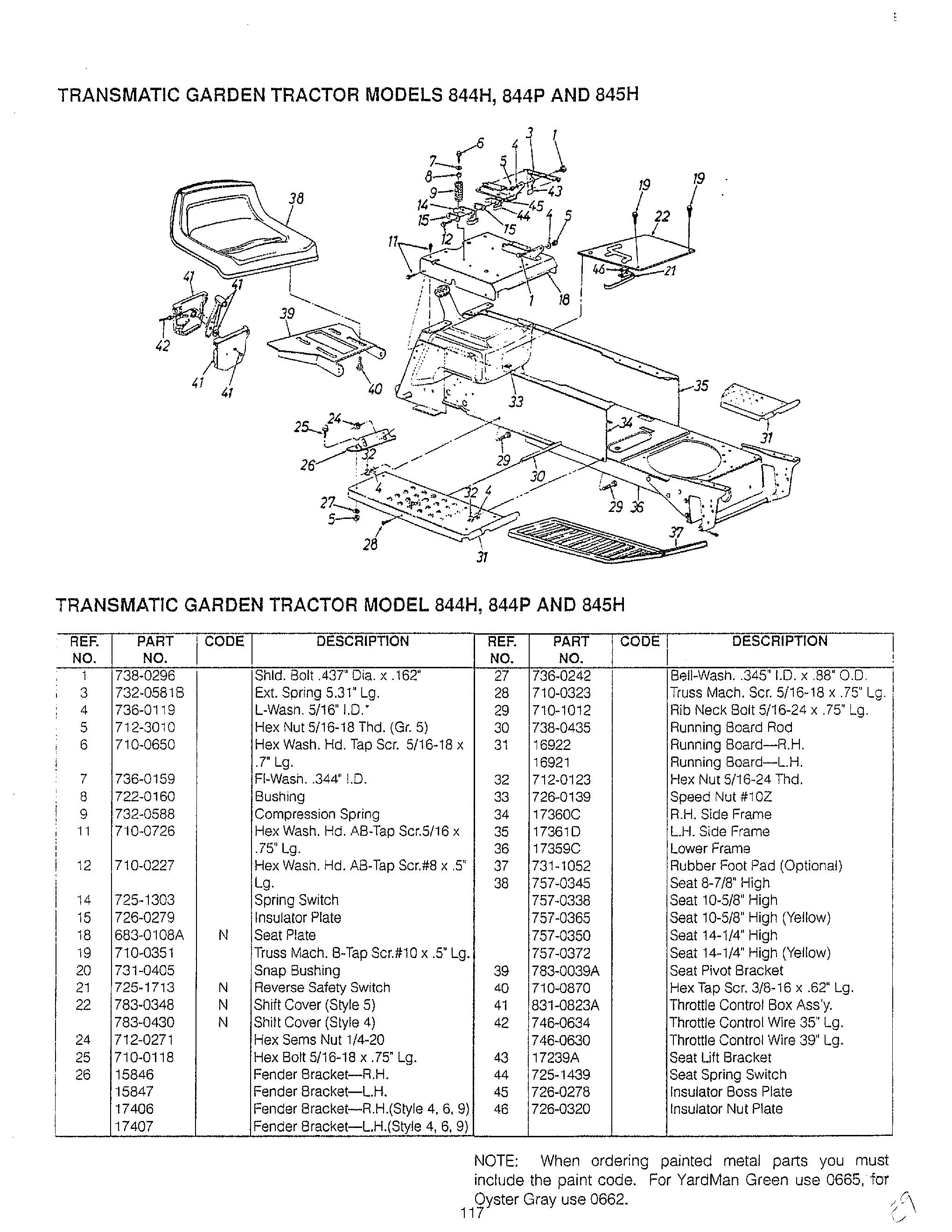 LAWN TRACTOR/WIRING Page 6