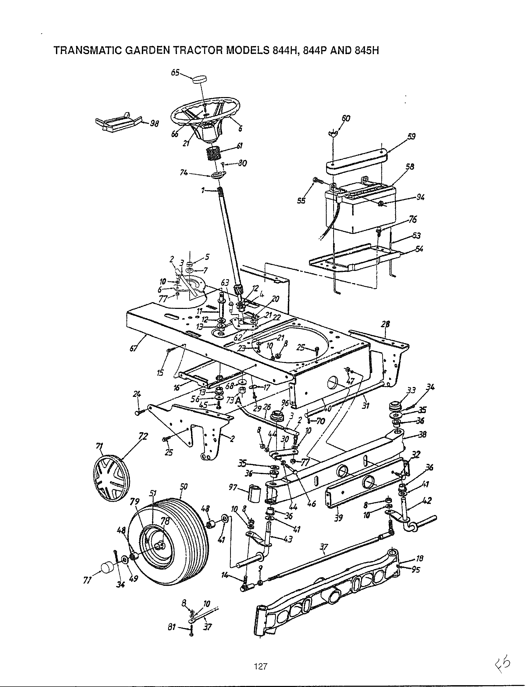 LAWN TRACTOR/WIRING Page 16