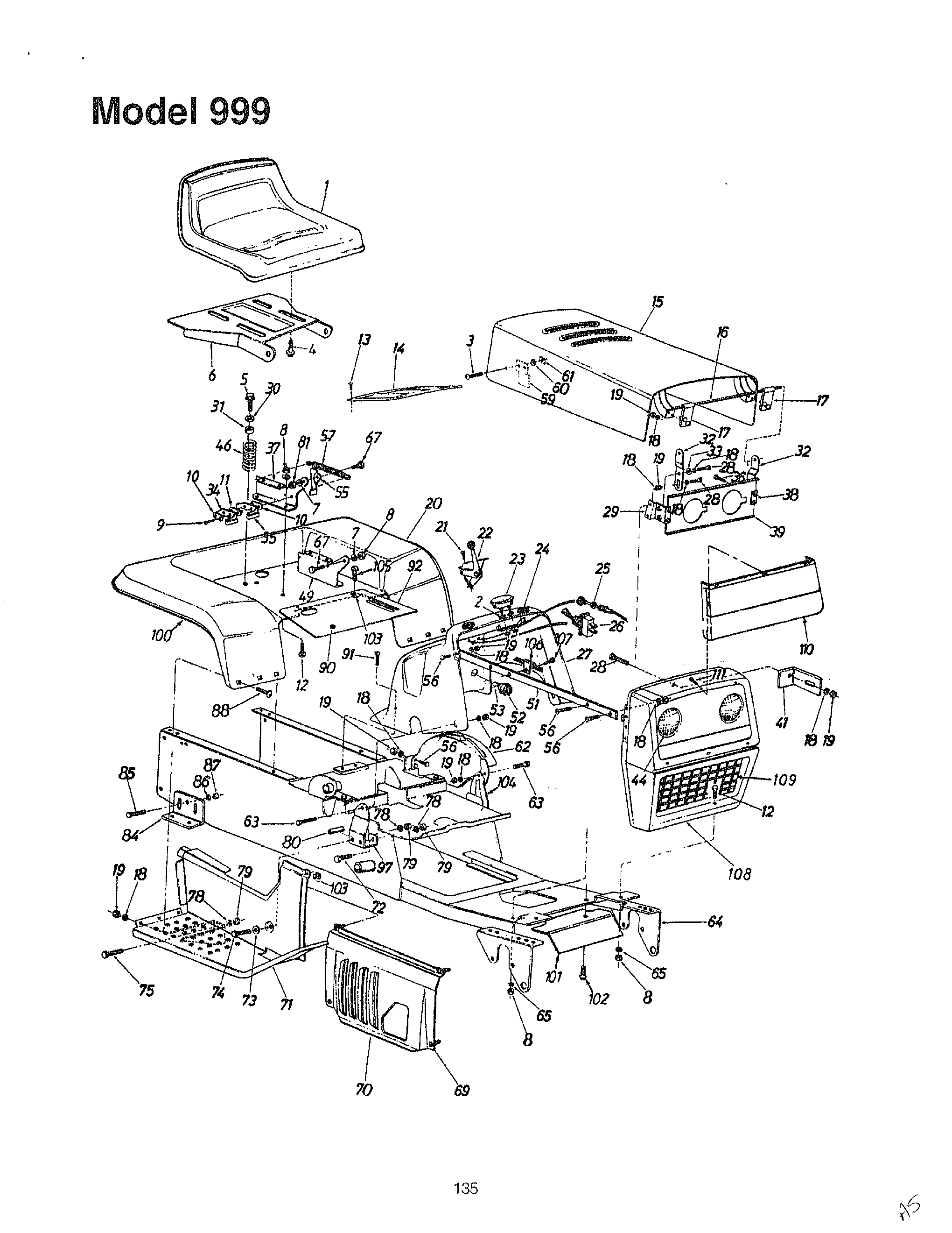 LAWN TRACTOR/WIRING Page 2