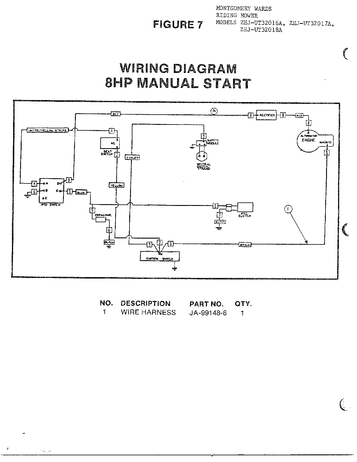 Wiring-8hp manual