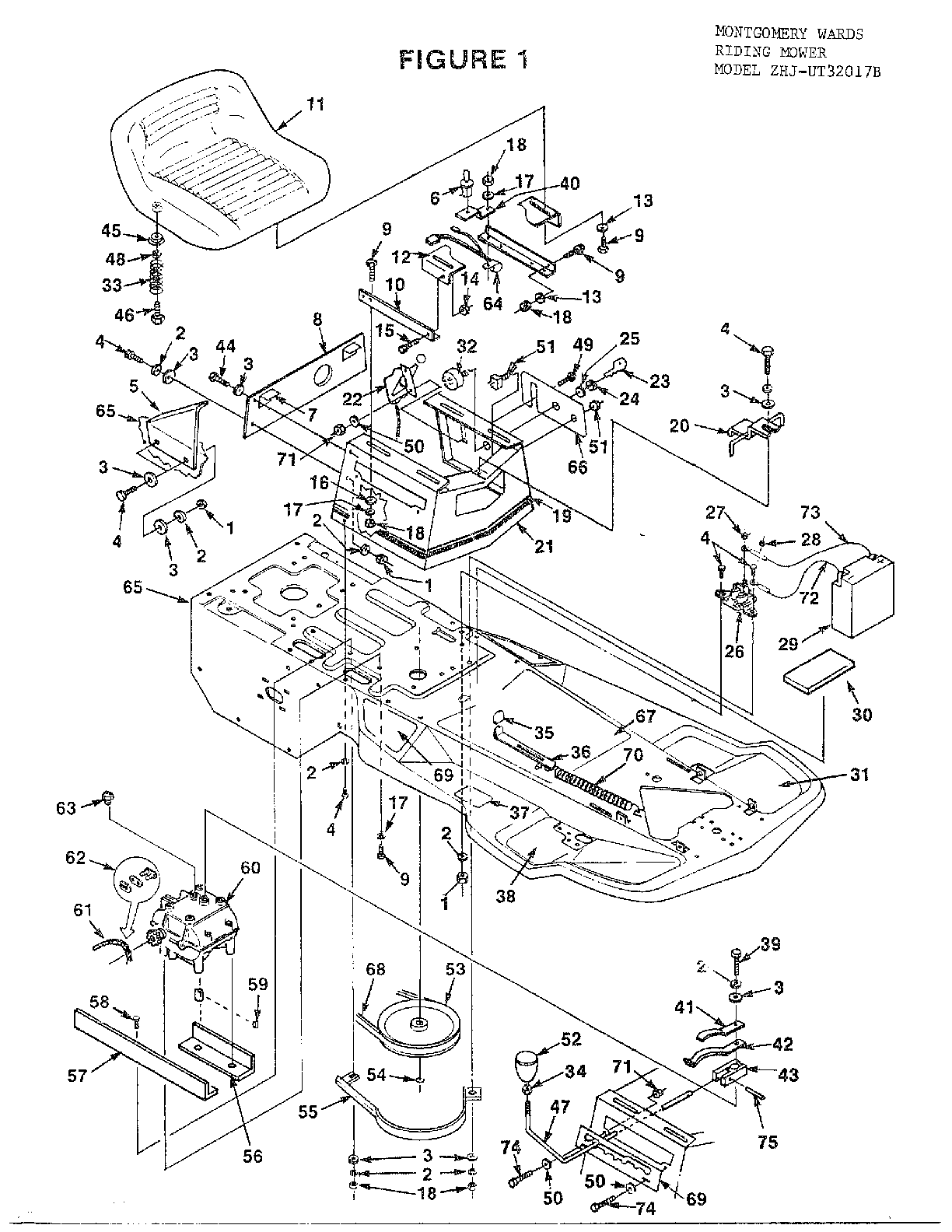 Riding mower/fig. 1