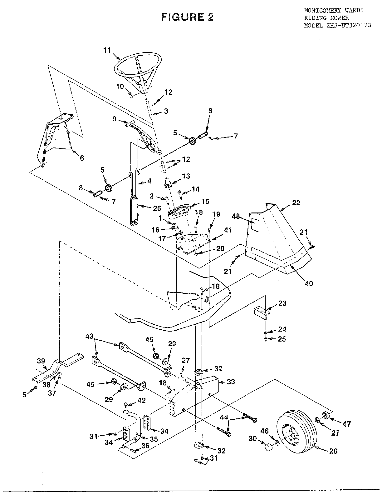 RIDING MOWER/FIG. 2