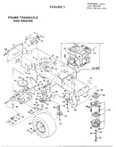 Frame transaxle and engine/fig. 1