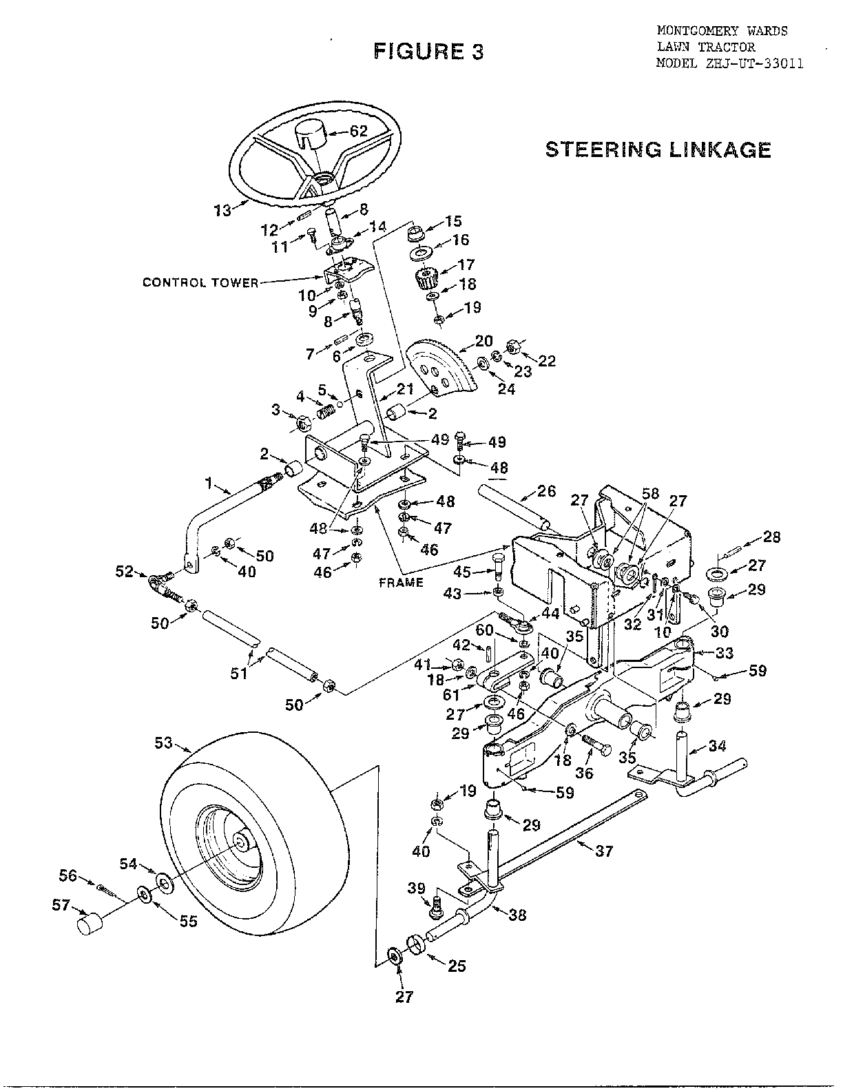 Steering linkage