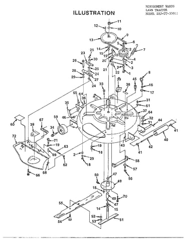 Lawn tractor