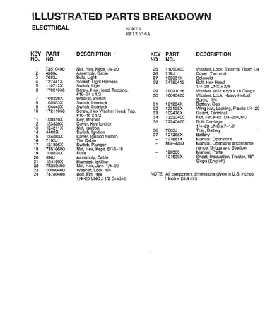 Electrical page 2