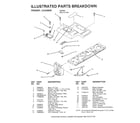 Weed Eater WE12536A fender/chassis diagram