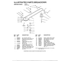 Weed Eater WE12536A ground drive diagram
