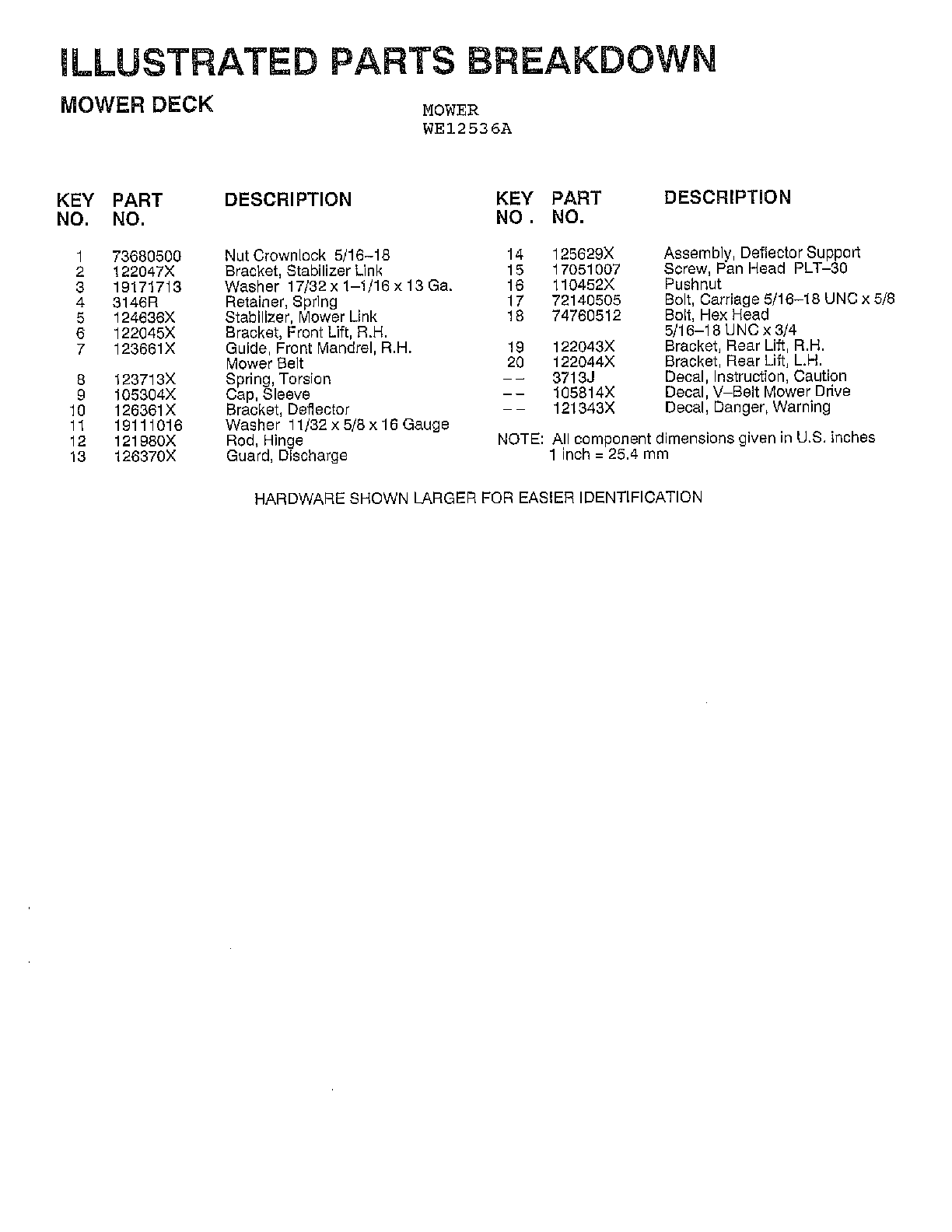 Mower deck page 2