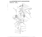 Weed Eater WE12536A mower deck page 3 diagram
