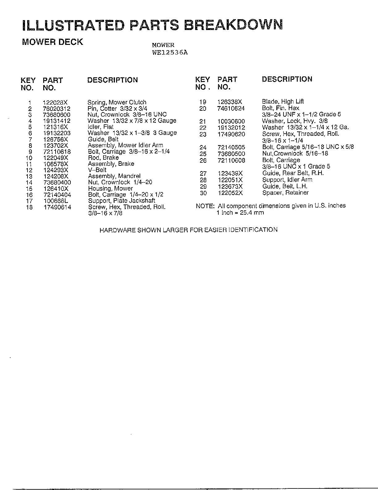 Mower deck page 4