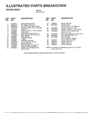 Mower deck page 4