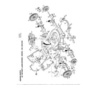 American Yard Products WE703A 22" rotary lawn mower diagram