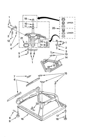 Machine base parts