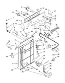 Controls and rear panel parts