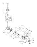 Brake, clutch, gearcase, motor and pump parts