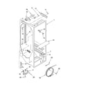 Whirlpool ED2CHQXKB06 refrigerator liner parts diagram