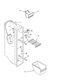 Freezer liner parts