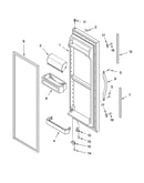Refrigerator door parts