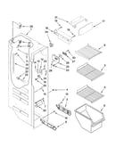 Freezer liner parts