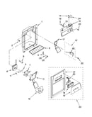 Dispenser front parts