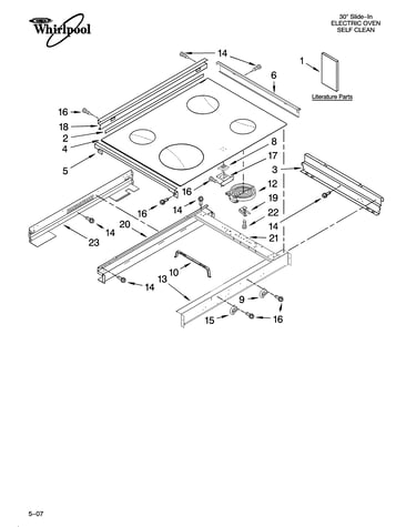 Cooktop parts