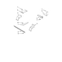 Whirlpool GY398LXPS03 top venting parts, optional parts diagram
