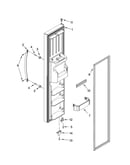 Freezer door parts