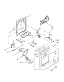 Dispenser front parts
