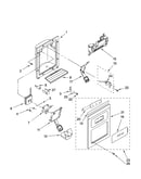 Dispenser front parts