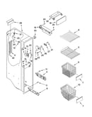 Freezer liner parts