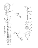 Motor and ice container parts