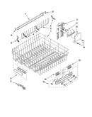 Upper rack and track parts