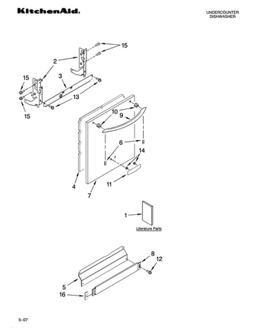 Door and panel parts