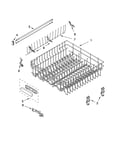 Upper rack and track parts