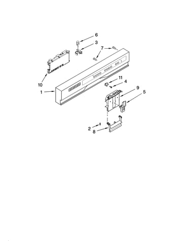 Control panel parts