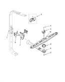 Upper wash and rinse parts