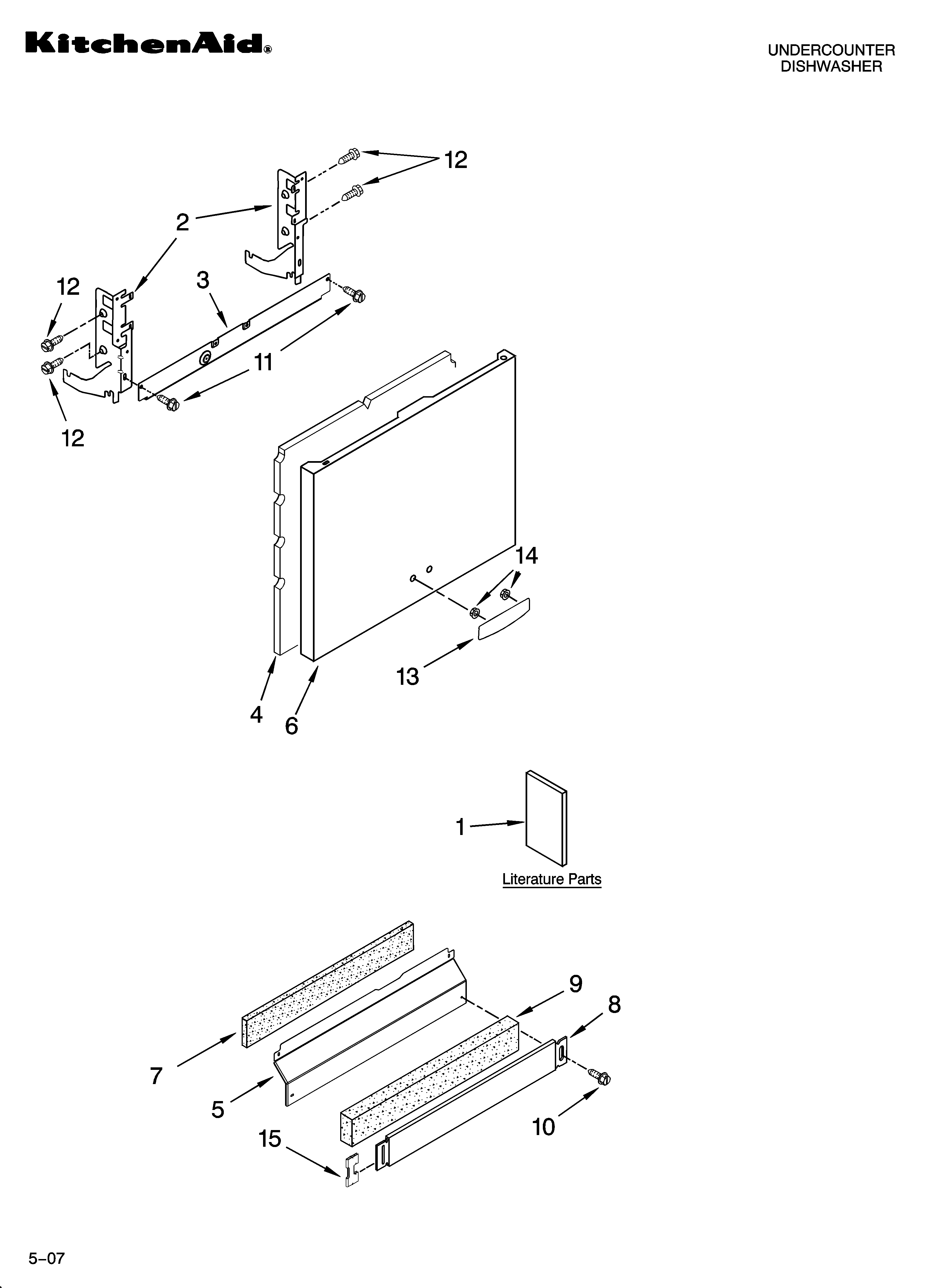 Door and panel parts