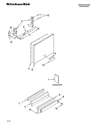 Door and panel parts