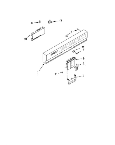 Control panel parts