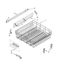 Upper rack and track parts
