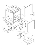 Tub and frame parts