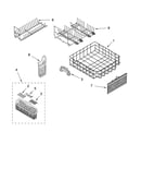 Lower rack parts, optional parts (not included)