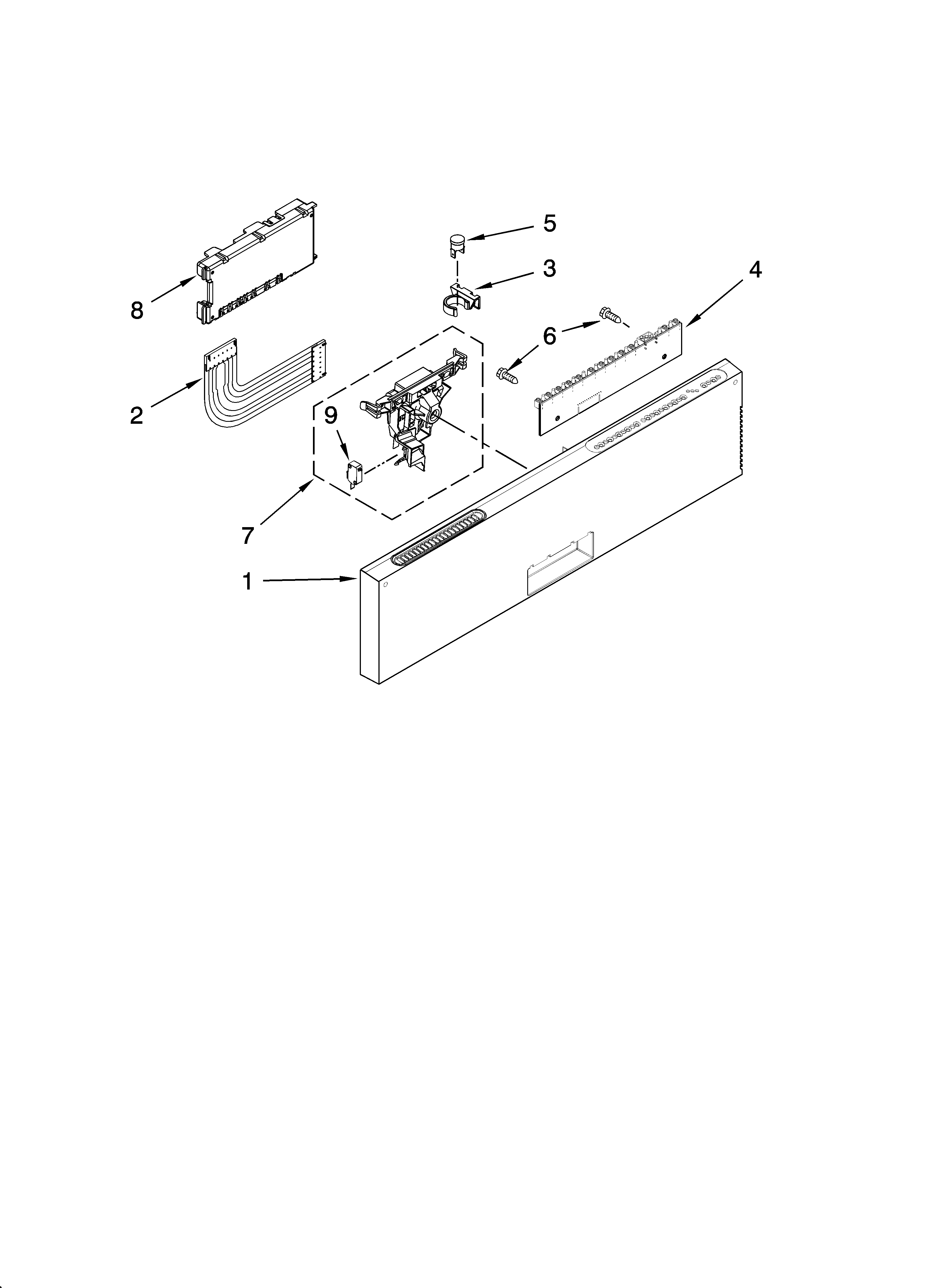 CONTROL PANEL PARTS