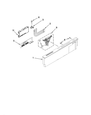 Control panel parts