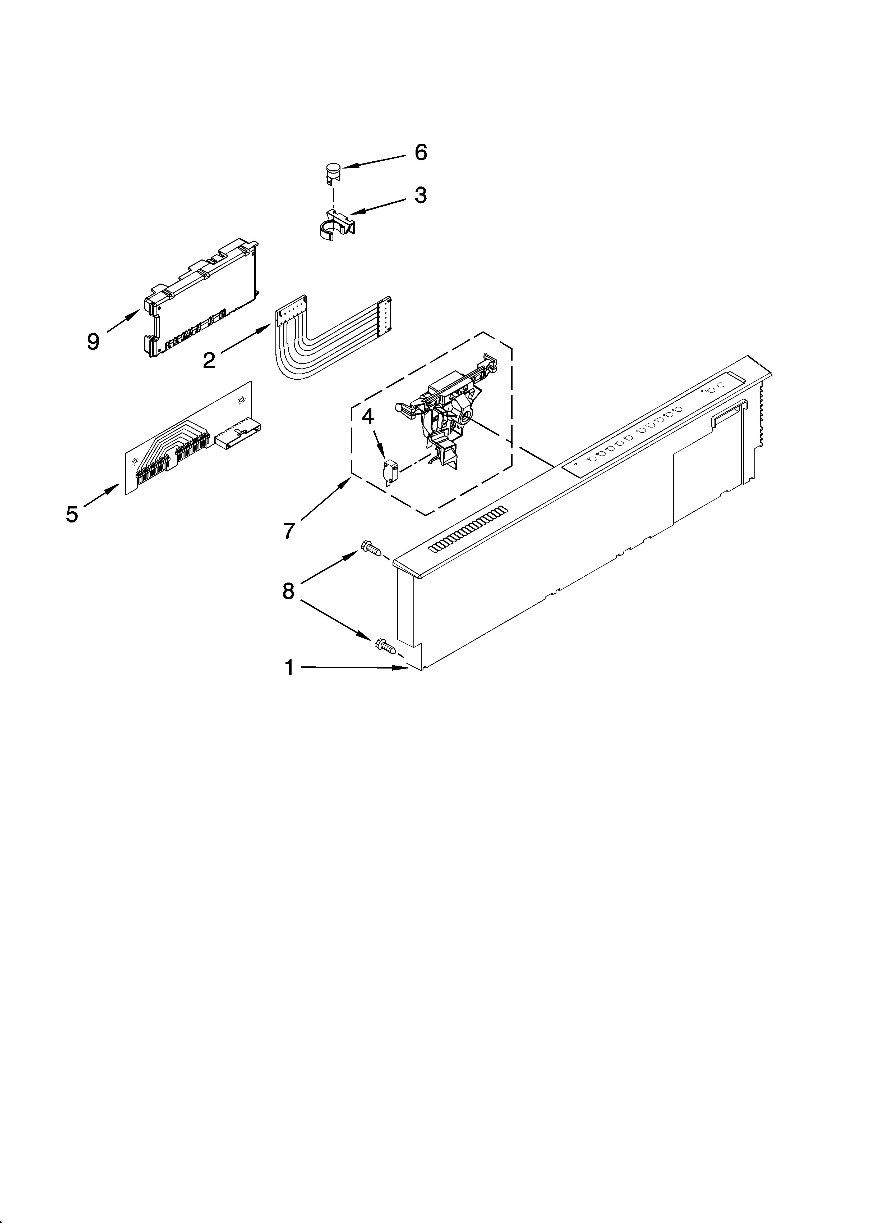 CONTROL PANEL PARTS