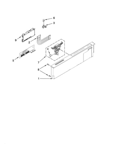 Control panel parts