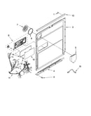 Door and latch parts